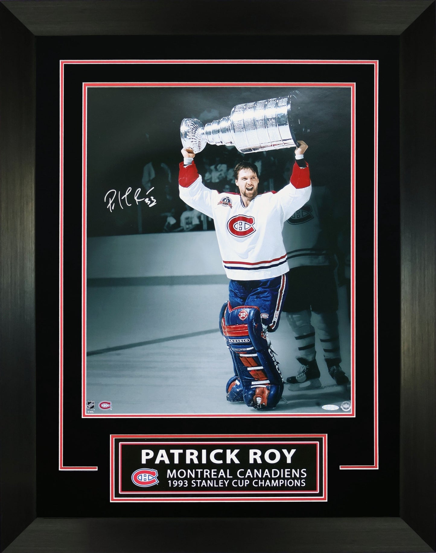 Alex Ovechkin Washington Capitals Signed PhotoGlass Fram with Embedded Signature