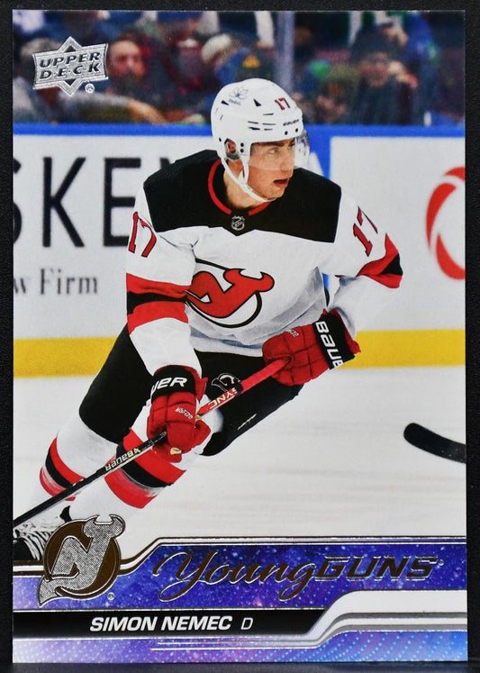 2023-24 UD Extended Series Young Guns Simon Nemec 727 New Jersey Devils RC 5463