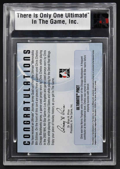 2007-08 ITG 8th Ultimate Journey Jersey Chris Chelios 15/24 Jersey