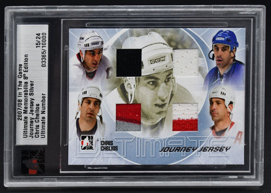 2007-08 ITG 8th Ultimate Journey Jersey Chris Chelios 15/24 Jersey