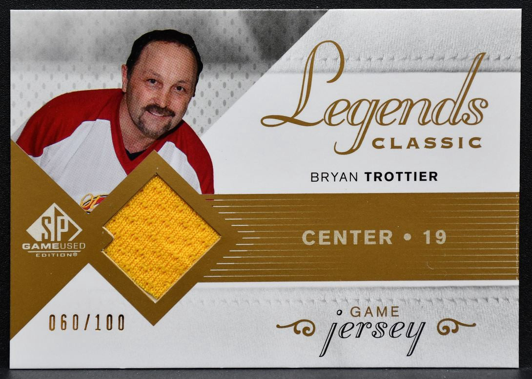 2007-08 SP Game Used Legends Classic Jersey Bryan Trottier 060/100 Jersey 3216