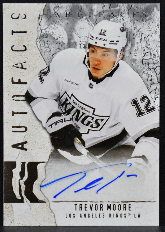 2025-26 Upper Deck Artifacts Autofacts Trevor Moore AF-TM Los Angeles Kings Auto 5976