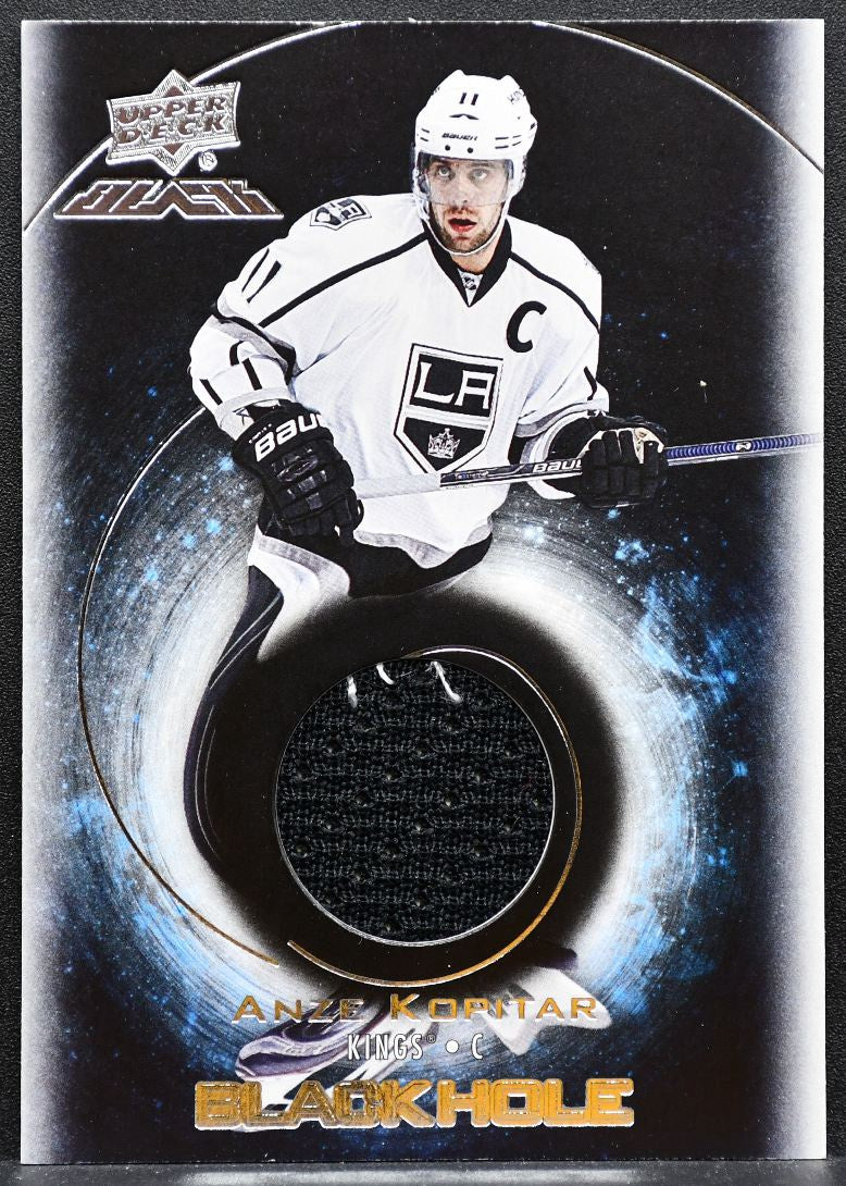 2016-17 Upper Deck Black Blackhole Anze Kopitar BH-AK Kings Jersey 2998
