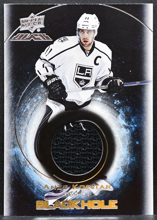 2016-17 Upper Deck Black Blackhole Anze Kopitar BH-AK Kings Jersey 2998