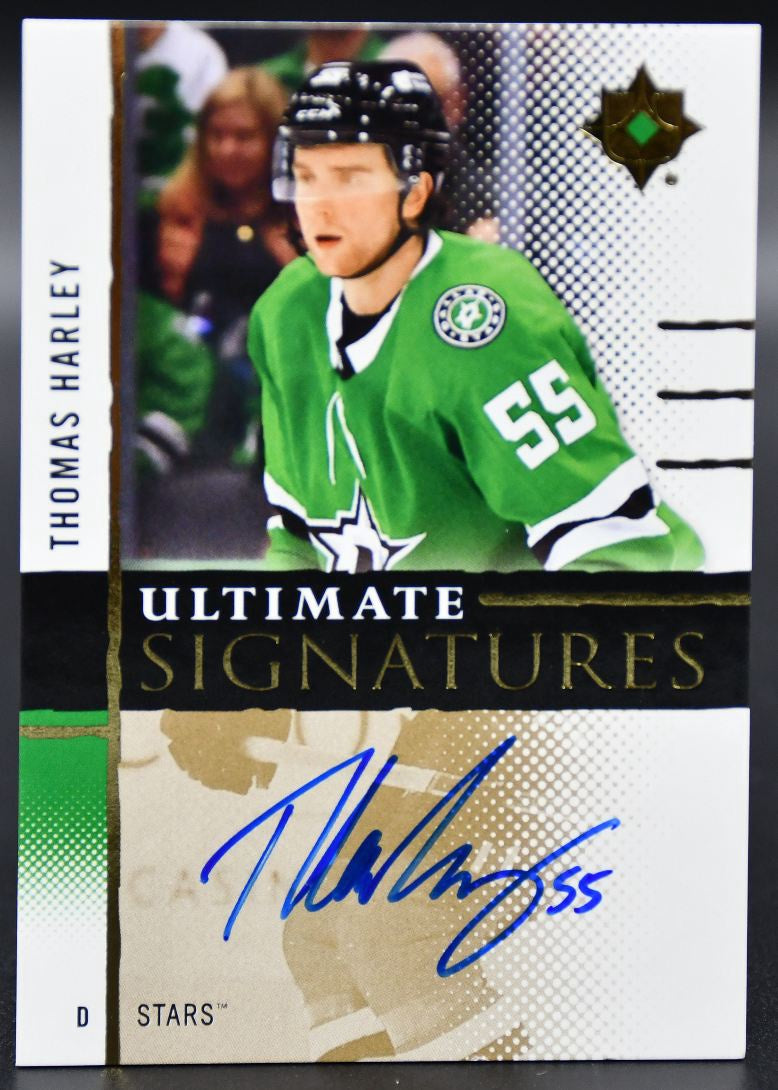 2024-25 UD Ultimate Collection Thomas Harley US-HA Dallas Stars Auto