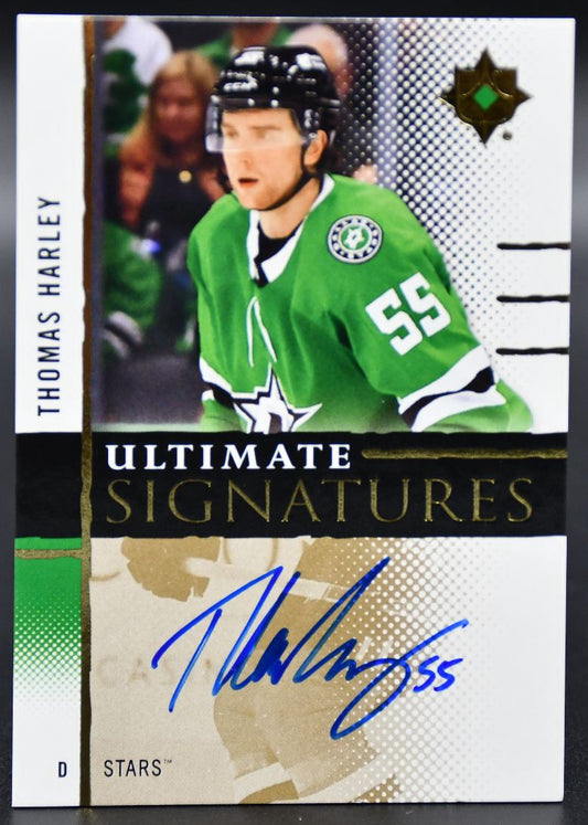 2024-25 UD Ultimate Collection Thomas Harley US-HA Dallas Stars Auto