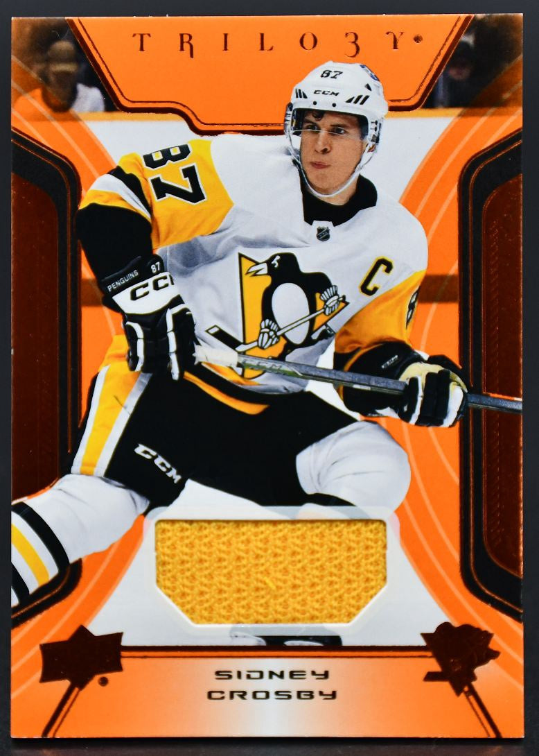 2023-24 UD Trilogy Base Jersey Sidney Crosby 90 Jersey