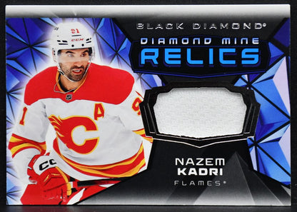 2025-26 UD Black Diamond Nazem Kadri DMR-NK Calgary Flames Jersey