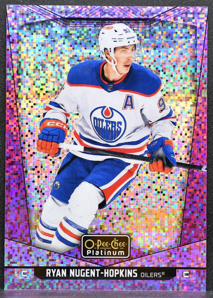 2024-25 O-Pee-Chee Platinum Violet Pixels Ryan Nugent-Hopkins Oilers 1518