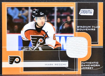 2001-02 Topps Stadium Club Souvenirs Mark Recchi SCS-MR Flyers Jersey 2325
