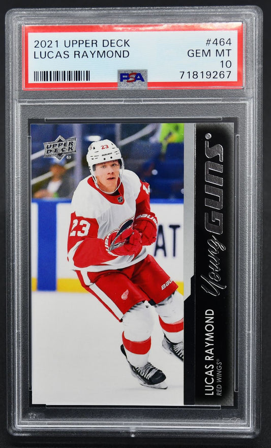 2021-22 UD Series 2 Young Guns Lucas Raymond 464 RC