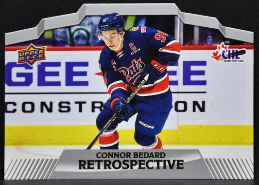 2022-23 Upper Deck CHL Retrospective Connor Bedard CB11 Regina Pats 3742