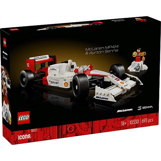 LEGO Icons McLaren MP4/4 & Ayrton Senna