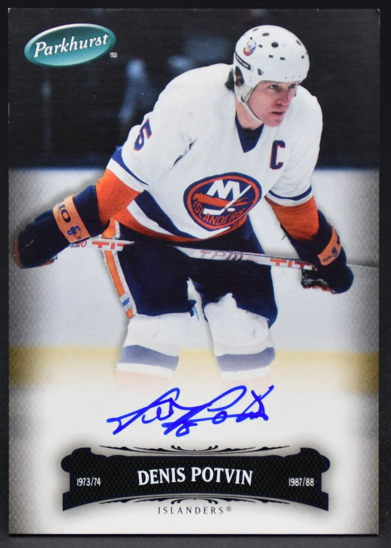 2006-07 UD Parkhurst Auto Denis Potvin 100 Auto