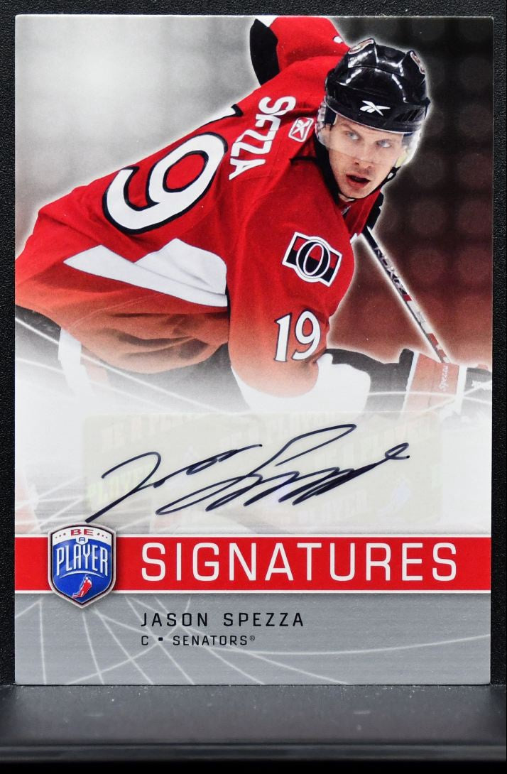 2008-09 Upper Deck Be a Player Signatures Jason Spezza Ottawa Senators Auto 0529