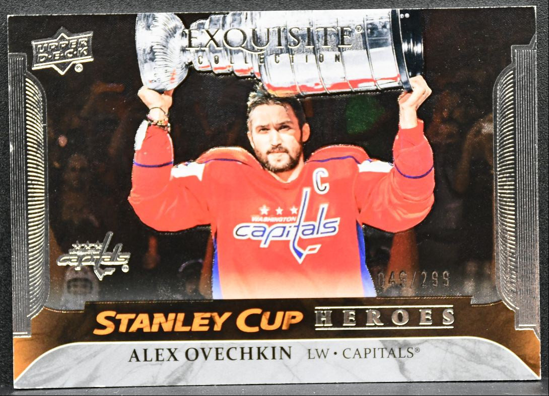 2025-26 Black Diamond Exquisite Cup Heroes Ovechkin 049/299 8617