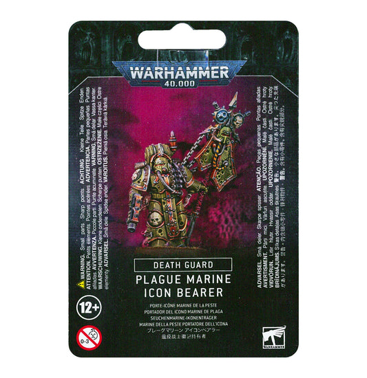 Death Guard Plague Marine Icon Bearer