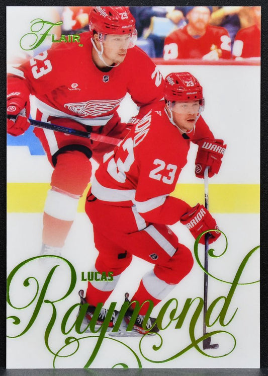 2025-26 Flair Image B Variant Lucas Raymond 44 Detroit Red Wings 051/349 6227