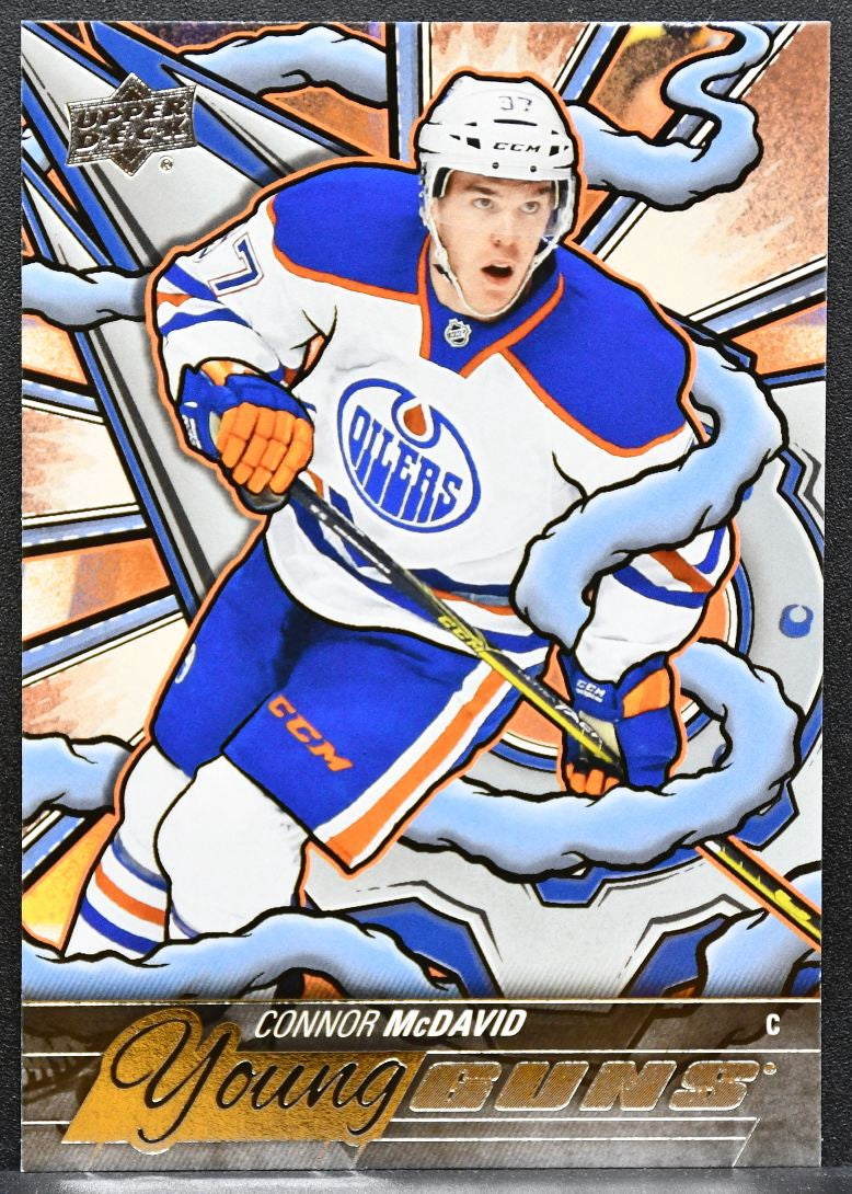 2024-25 Upper Deck Series 2 Young Guns Renewed Connor McDavid 201 Oilers 5268