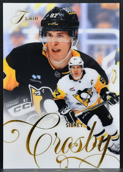 2025-26 Flair Sidney Crosby 99 Pittsburgh Penguins 1013