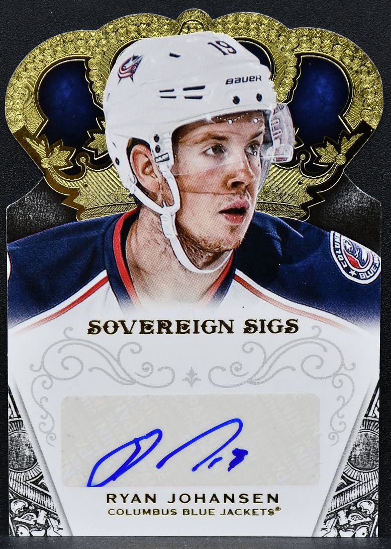 2013-14 Panini Crown Royale Sovereign Sigs Ryan Johansen SO-RJ Auto 2859