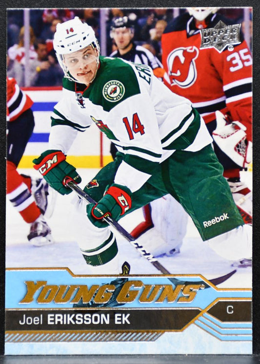 2016-17 Upper Deck Series 2 Young Guns Joel Eriksson Ek Minnesota Wild RC 8307