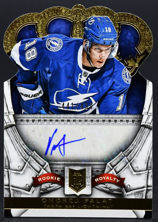 2013-14 Panini Pacific Crown Collection Palat Tampa Bay Lightning RC Auto /499