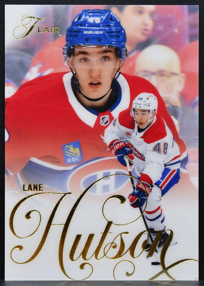 2025-26 Flair Lane Hutson 67 Montreal Canadiens 4193