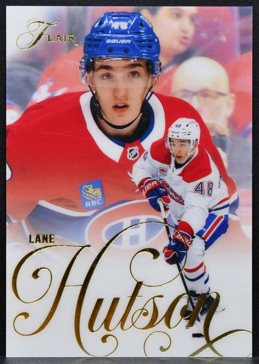 2025-26 Flair Lane Hutson 67 Montreal Canadiens 4193