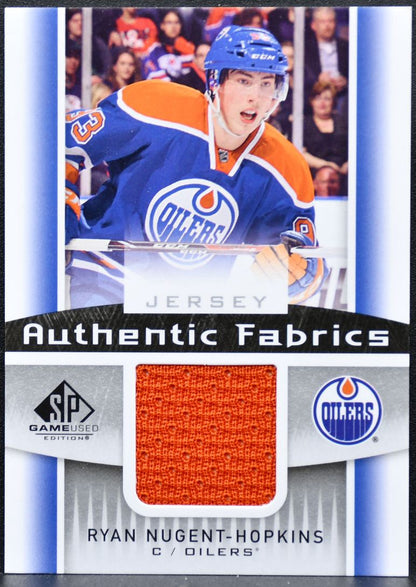 2013-14 SP Game Used Authentic Fabrics Ryan Nugent-Hopkins AF-RN Jersey 2165