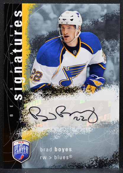 2007-08 Upper Deck Be a Player Signatures Brad Boyes St. Louis Blues Auto 2350