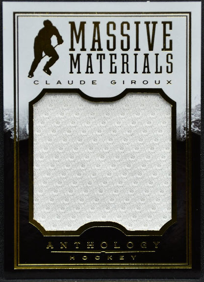 2014-15 Panini Anthology Massive Materials Claude Giroux MM-42 /15 Jersey 9585