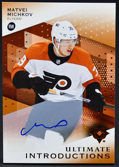 2024-25 UD Ultimate Collection Ultimate Introduction Michkov UI-MI RC Auto