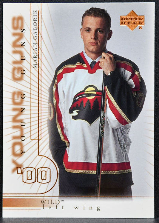 2000-01 Upper Deck Young Guns Marian Gaborik 229 Minnesota Wild RC 5909