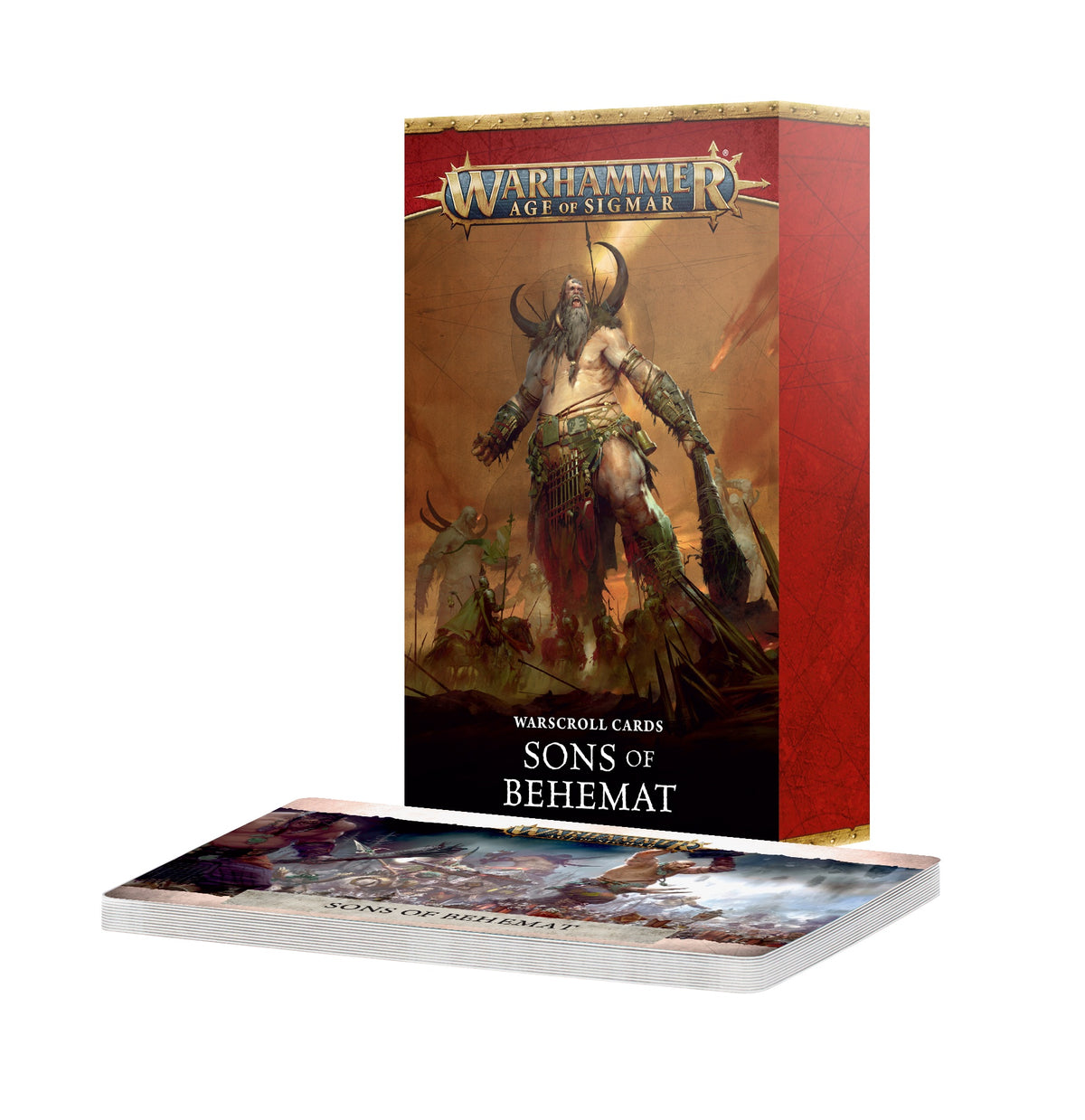 Sons Of Behemat Warscroll Cards (English)