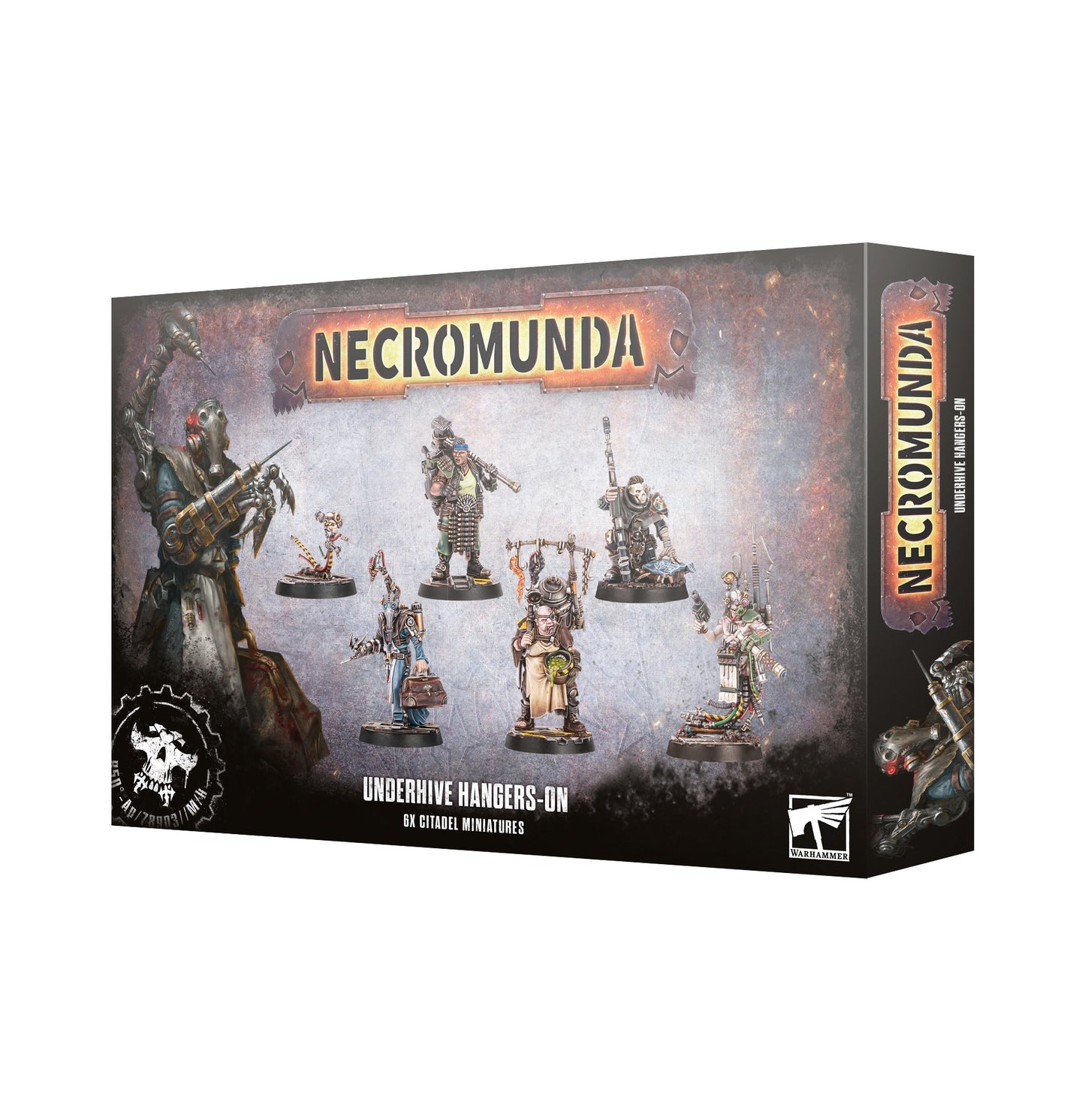 Necromunda Underhive Hangers-On (PRE ORDER) (RELEASE 20 DECEMBER)