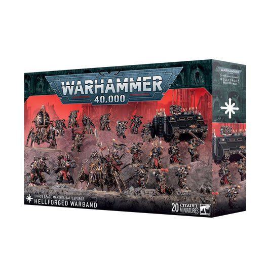 Chaos Space Marines Hellforged Warband Battleforce (PRE ORDER) (RELEASE NOVEMBER 28)