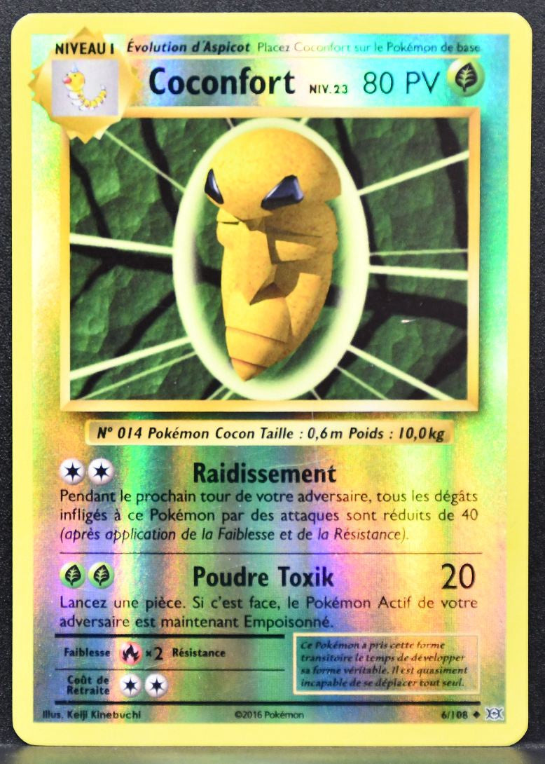 Pokémon Coconfort French XY: Evolutions 6/108 MP Reverse Holofoil French