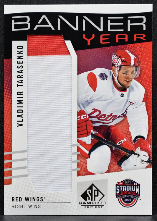 2025-26 SP Game Used Stadium Series Banner Year Relics Tarasenko Jersey 6736