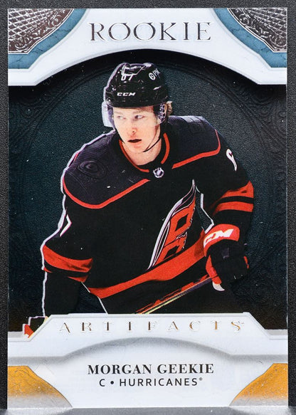 2021-22 UD Artifacts 2020-21 Update - Clear Cut Rookies Morgan Geekie 6717