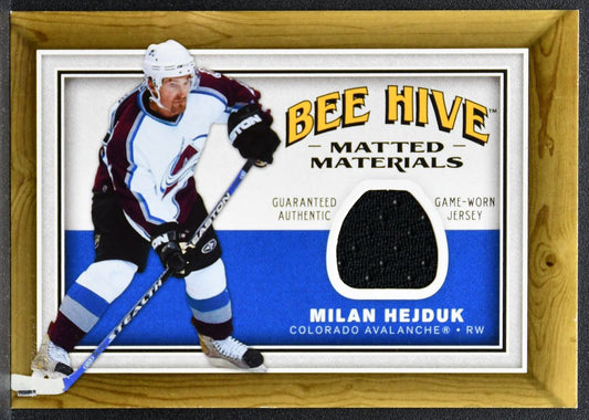2006-07 Upper Deck Beehive Matted Materials Milan Hejduk Avalanche Jersey 2037