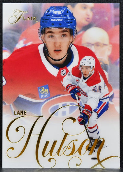 2025-26 Flair Lane Hutson 67 Montreal Canadiens 5466