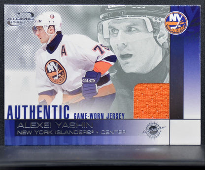 2002-03 Pacific Atomic Jersey Alexei Yashin Jersey 1695
