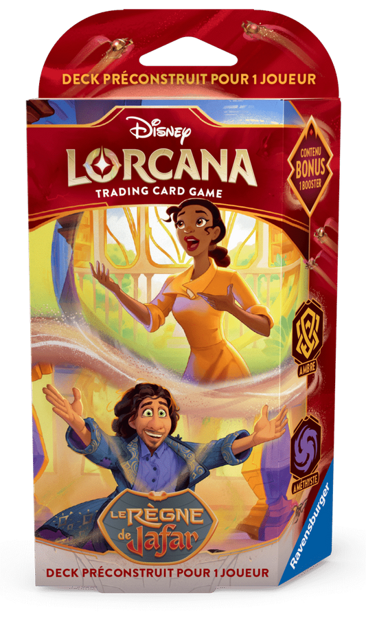 Disney Lorcana Reign of Jafar - Starter Deck Ambre / Améthyste (FR)
