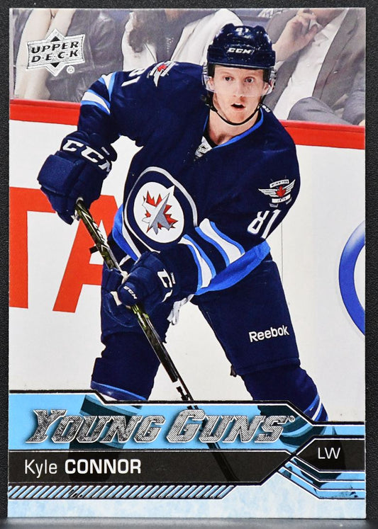 2016-17 Upper Deck Series 1 Young Guns Kyle Connor 212 Winnipeg Jets RC 5210