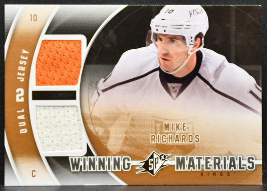 2011-12 SPx Winning Materials Mike Richards WM-MR Los Angeles Kings Jersey 3141