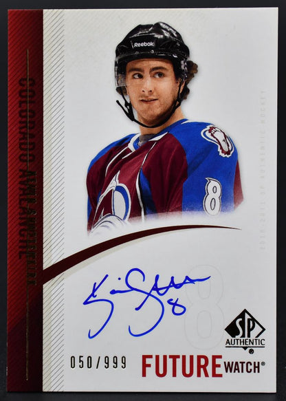 2010-11 SP Authentic Future Watch Auto Shattenkirk Avalanche RC Auto /999