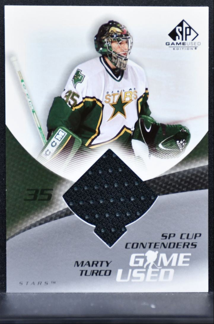 2003-04 SP Game Used Cup Contenders Jersey Marty Turco Dallas Stars Jersey 3889