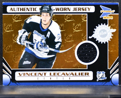 2003-04 Pacific Prism Jersey Vincent Lecavalier Lightning 768/935 Jersey 4527