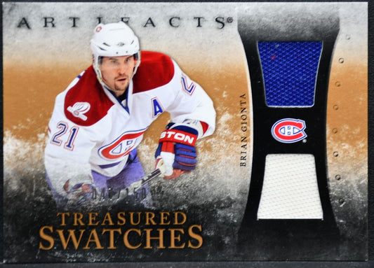 2010-11 UD Artifacts Treasured Swatches Retail Gionta Canadiens Jersey 1938